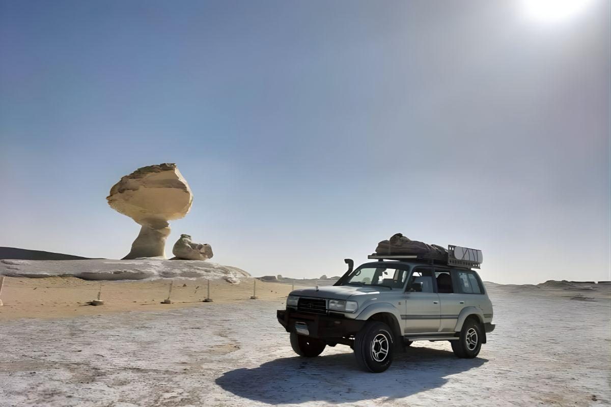 White and Black Desert Tour: 2 Days Camping from Cairo